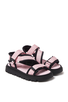 Kids Strappy Grosgrain Sandals