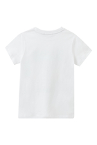 Logo Camel-Print Cotton T-Shirt