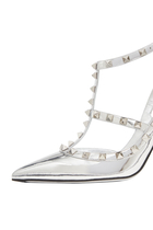 Valentino Garavani Rockstud 100 Leather Pumps