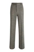 Straight High-rise Wool Blend Trousers