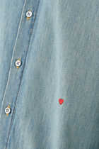 In Love We Trust Chambray Shirt