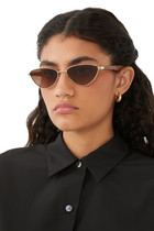 Irregular-Shaped Sunglasses