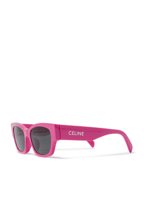 Monochroms Rectangular Sunglasses Pink