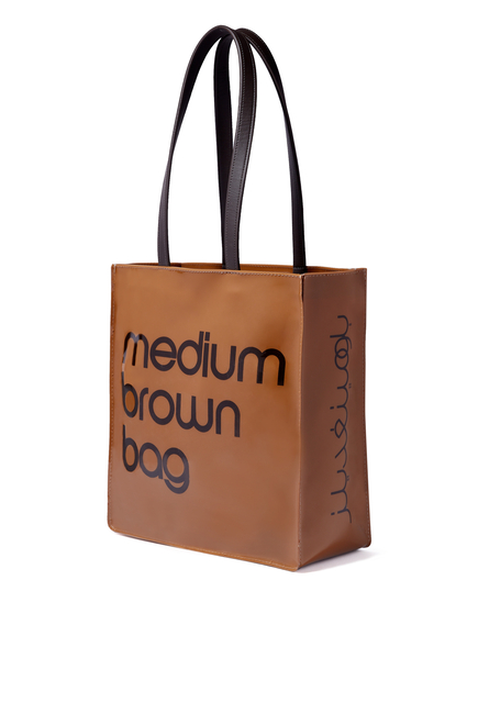 Bloomingdale's Brown Tote Bags