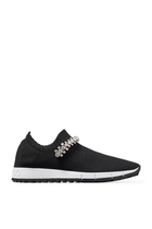 Verona Crystal Embellished Knit Sneakers