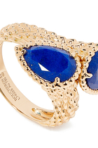 Toi Et Moi Serpent Bohème Lapis Lazuli Ring