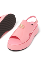 Kids Patent Leather Sandals