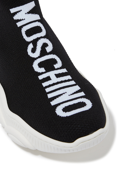 Kids Logo Jacquard Sock Sneakers