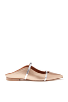 Maureen Metallic Flat Mules