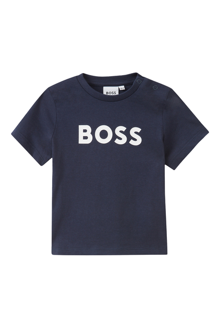 Logo Print Cotton T-Shirt