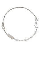 Cassandre Charm Bracelet in Metal & Rhinestone