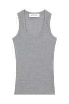 Ribbed Cotton Tank Top