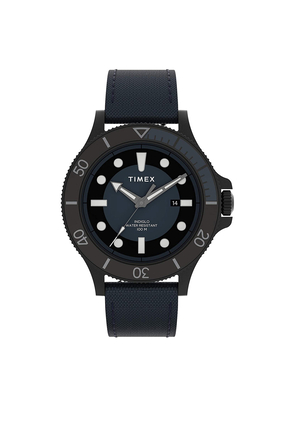 Military Black Plated Watch