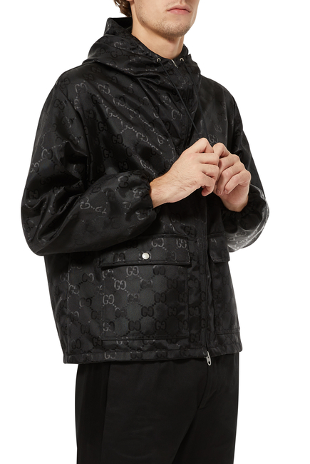 Gucci Hooded Nylon Jacket