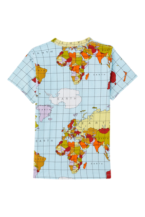 Atlas Print T-Shirt