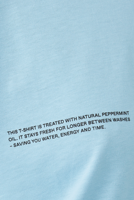 PPRMINT™ Organic Cotton Cropped Shoulder T-Shirt