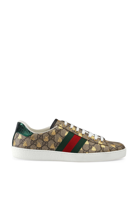 Gucci Ace GG Supreme Bees Sneakers