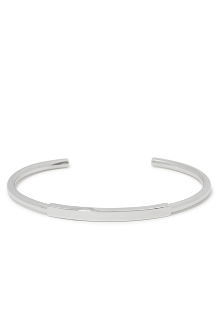 Plain Silver Cuff