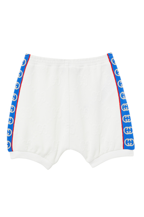 Interlocking GG Jacquard Jersey Shorts