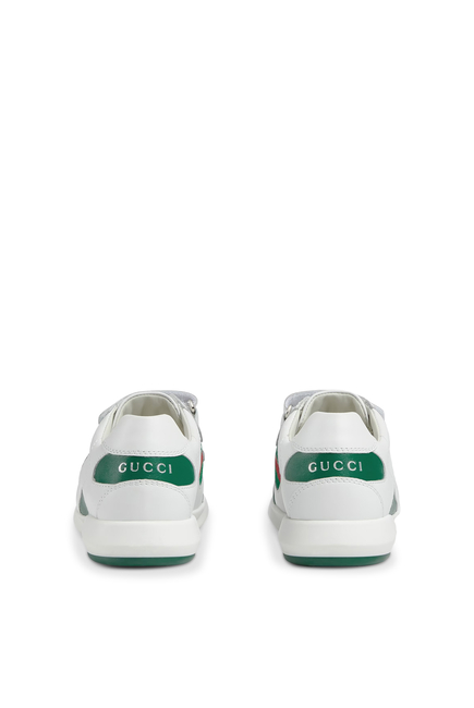 Kids Web Strap Sneakers