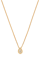 Serpent Bohème XS Motif Pendant, 18k Yellow Gold with Diamonds