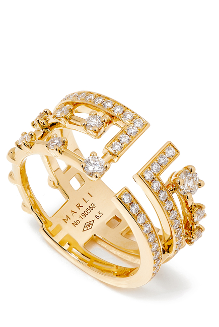 Avenues Rose Gold & Diamond Ring
