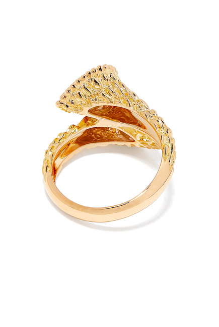 Serpent Bohème Ring, 18k Yellow Gold & Diamonds