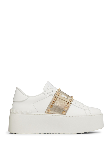 Flatform 57 Rockstud Untitled Stud Sneakers