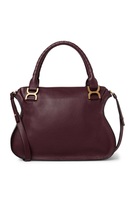Marcie Grained Leather Bag
