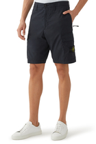 Cotton-Blend Bermuda Shorts