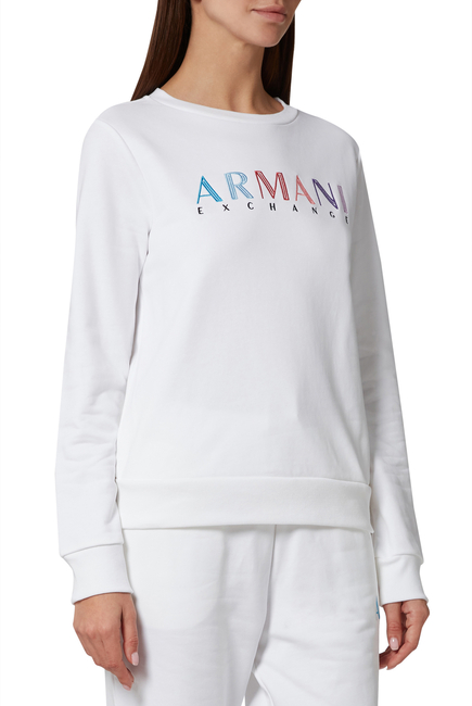 Embroidered Logo Sweatshirt