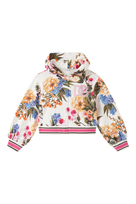 Kids Floral Hoodie