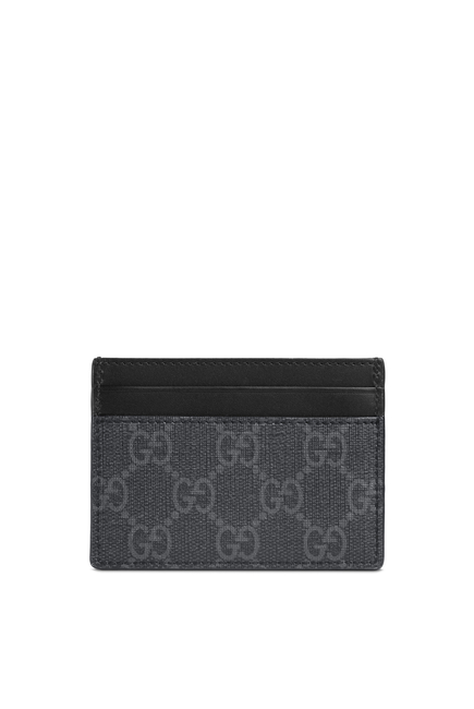 GG Supreme Kingsnake Print Card Case