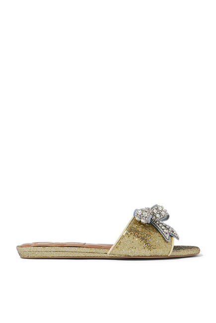 Kensington Bow Flat Sandals