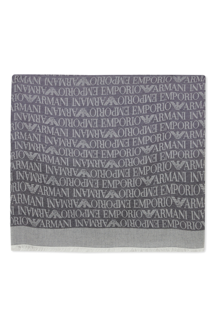 Ombre Logo Scarf