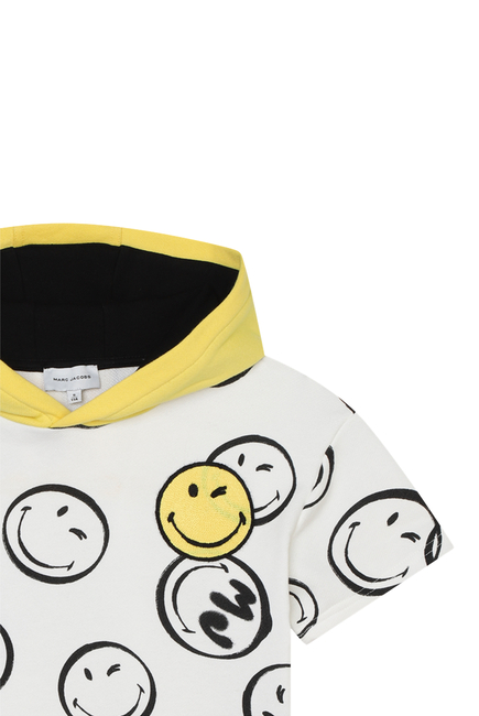 Kids Hooded Smiley Dress