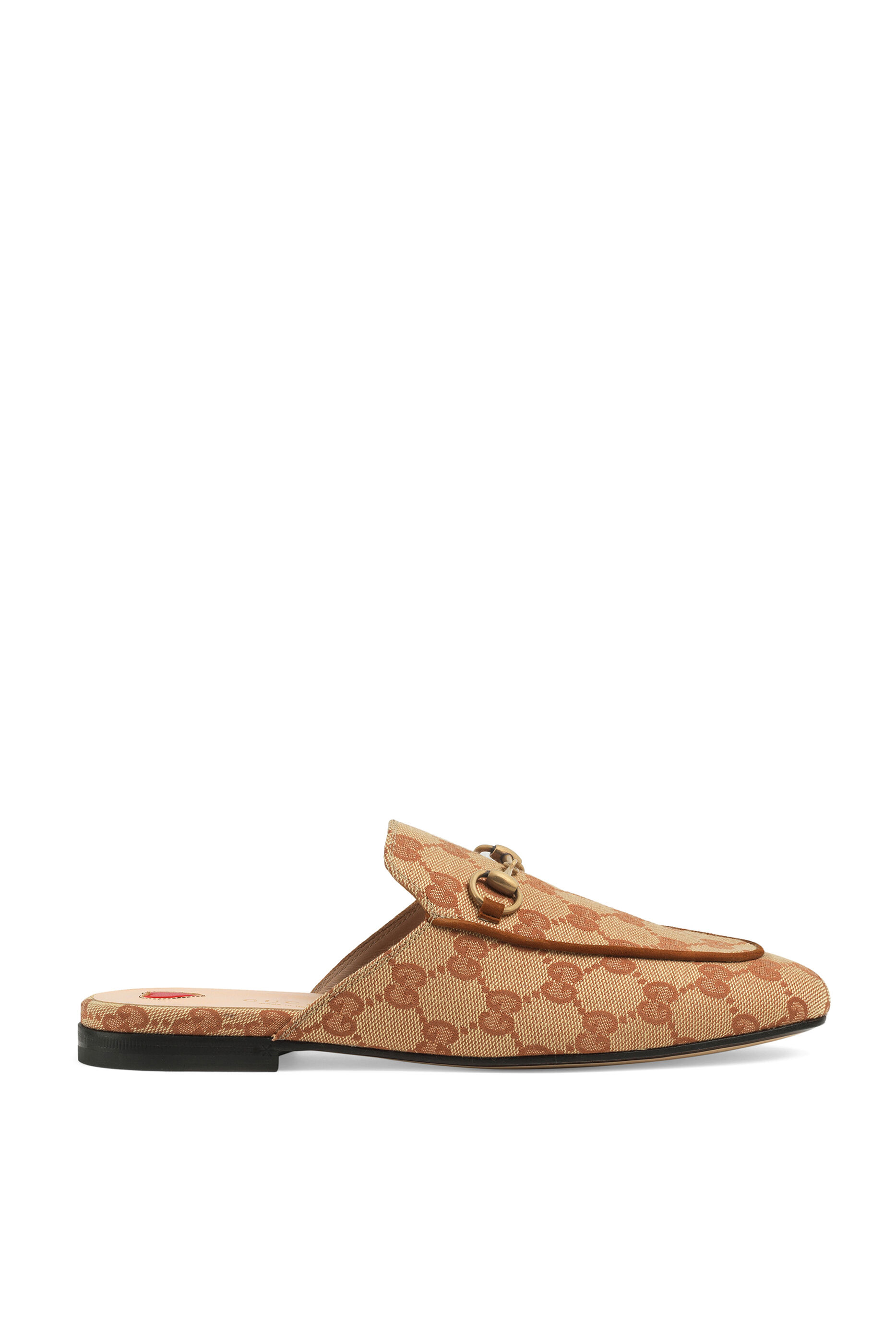 Buy Gucci Princetown GG Canvas Slippers 
