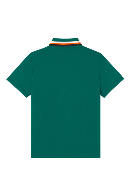Buy Emporio Armani Kids Kids Short-Sleeved Logo Embroidered Polo Shirt ...