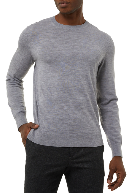 Regal Wool Crewneck Sweater