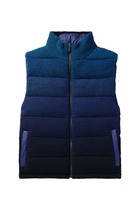 Quilted Degradé Gilet