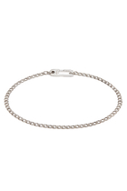 Annex Cuban Chain Bracelet I in Sterling Silver