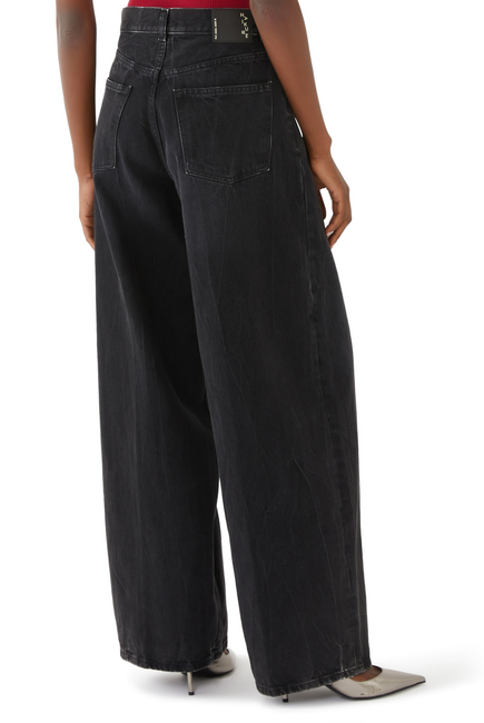 Bethany Wide-Leg Denim Jeans