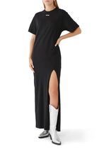 Jersey T-Shirt Maxi Dress