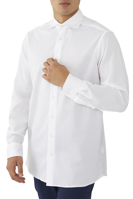 Cotton Pique Shirt