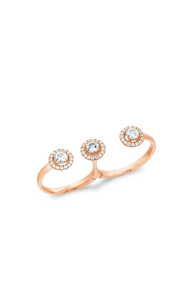 Rock Candy Ring in Rose Gold