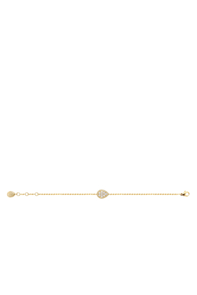 Serpent Bohème S Motif Bracelet, 18k Yellow Gold & Diamond