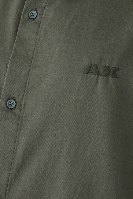 Button-Up Twill Shirt