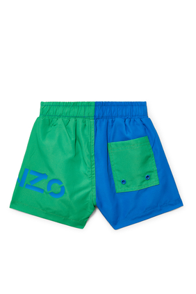 Colorblock Swim Shorts