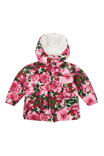 Baby Tropical Rose Hooded Jacket