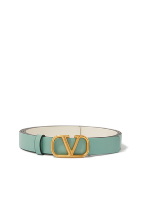 Valentino Garavani Reversible Signature V Logo Belt